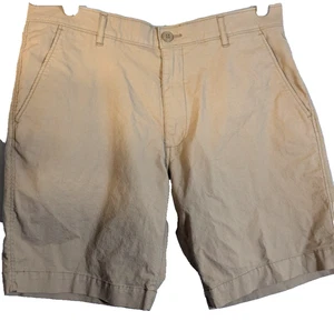 Dockers men's tan 34/9 flex comfort short preowned - Picture 1 of 6