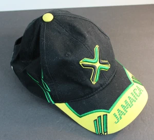 Jamaica Juvenil Sombrero Negro Gorra Ajustable Colores Nacionales - Imagen 1 de 7