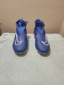 Nike Herren Größe 12 Alpha Menace Elite 3 blau weiß Fußballschuhe - Bild 1 von 9