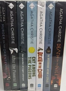 Agatha Christie Poirot Series 7 Books Collection Box Set PAPERBACK 2023 - NEW - Picture 1 of 6