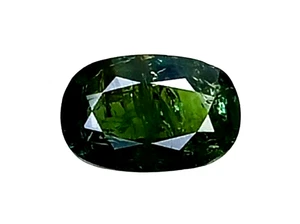 Piedras preciosas sueltas corte ovalado zafiro natural verde 1,03 quilates "ver video" - Imagen 1 de 3