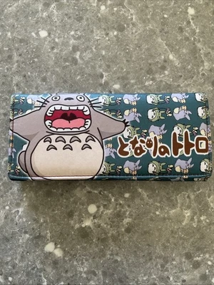 My Neighbor Totoro Long Wallet Card Holder Coin Pocket Zipper Pocketbook Ghibli - Image 1 of 4
