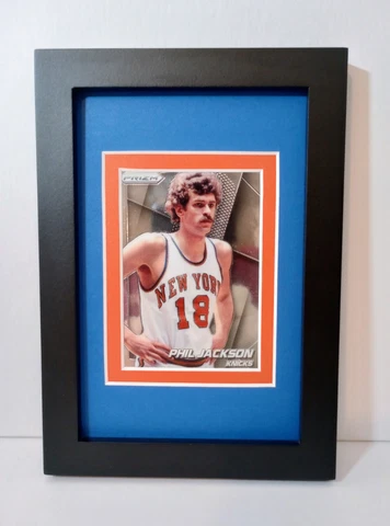 Phil Jackson New York Knicks Display Custom Framed NBA Basketball Card Plaque Cover