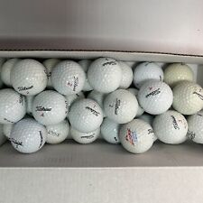 Lot Of Vintage Titleist Golf Balls Pro 90, 100, X OUT, Cadillac, IBM, Rare 31ct