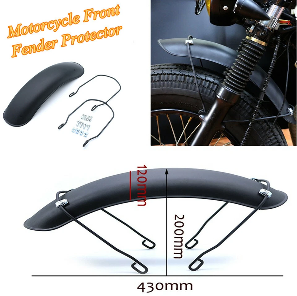 Cubierta guardabarros delantero motocicleta para Honda Yamaha Suzuki Universal EE. UU. Foto 1 de 4