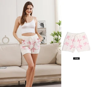 ComfyLuxe Lounge-Shorts mit Bandmuster - Bild 1 von 6