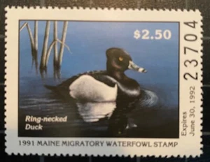 US Stamps - SC# RW ME 8 - Duck Stamp - Unused NG - CV $8.00 - Picture 1 of 1