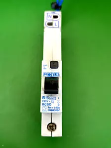 Proteus XL16BRAC B16 16A 30mA RCBO - Picture 1 of 4