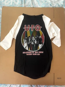 UFO STRANGERS IN THE NIGHT WORLD TOUR 1979 VINTAGE NEVER WORN CONCERT SHIRT - Picture 1 of 3