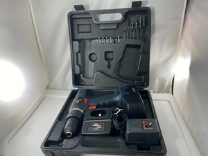 Brazos Cordless Drill BR-166-0019 19.2V 3/8" Keyless Chuck in Case with Battery - Picture 1 of 12