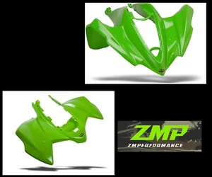 NEW KAWASAKI KFX450R 08-14 GREEN ONE PIECE FRONT AND ONE PIECE REAR FENDER SET - Picture 1 of 1