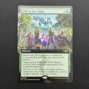 WILL OF THE SULTAI 0089 TARKIR DRAGONSTORM BORDERLESS ENGLISCH NEU - Bild 1 von 2