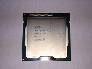 Intel Core i5-3470 SR0T8 3.20GHz/1MB/6MB Socket 1155 H2 CPU 5GT/s Quad-Core!