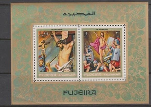 Fujeira Jesús Pascua Bellas Artes SS MNH   - Imagen 1 de 1