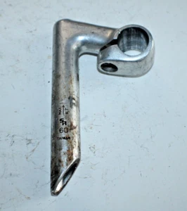 Sakae 22.2mm Quill Stem Silver 60mm 25.4mm MTB Hybrid Touring Road USA Ship - Picture 1 of 8