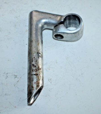 Sakae 22.2mm Quill Stem Silver 60mm 25.4mm MTB Hybrid Touring Road USA Ship - Image 1 of 4