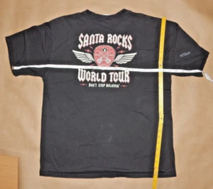 t shirt uomo grande babbo natale rocks 2017 magliette pazze - Foto 1 di 10