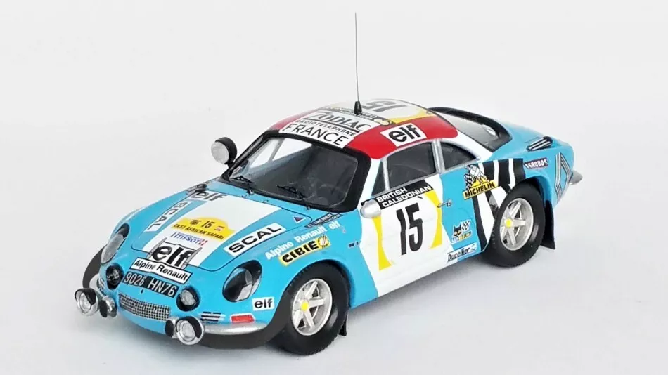 Modellino auto scala 1:43 Trofeu ALPINE RENAULT A110 EAST AFRICAN SAFARI 1974 - Immagine 1 di 1