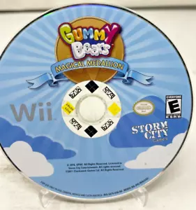 Gummy Bears Magical Medallion solo disco Nintendo Wii senza tracciamento #F99 - Foto 1 di 3