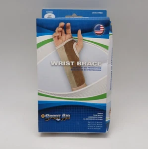Sport Aid WRIST BRACE Latex Free - Right Small Hand - Support & Stability - Picture 1 of 2