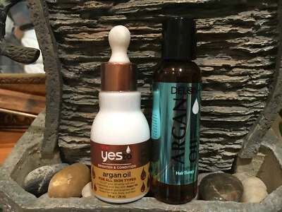 Yes To Miracle Oils, óleo de argan para todos os tipos de pele 1 oz. + Óleo de argan Delon cabelo - Imagem 1 de 4