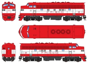 INTERMOUNTAIN N GAUGE F7A DC/DCC READY FRISCO #5032 PN 6926403 - Picture 1 of 1