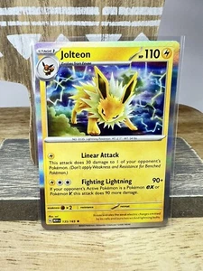 Jolteon 135/165 Rare Scarlet & Violet 151 Eng Pokemon TCG Holo NM - Picture 1 of 6