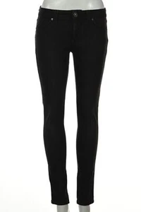 DL1961 Emma Legging Onyx Womens Jeans Size 27 Black Medium Washn Skinny Cropped - Picture 1 of 5