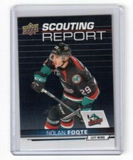 2018-19 CHL Hockey Scouting Report Card # SR-10 Nolan Foote Kelowna Rockets 