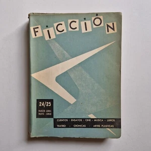 Ficción 24/25. Revista-libro bimestral. 1960. Borges, Sabato Wilcock, etc. - Imagen 1 de 2