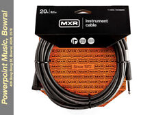 MXR 20ft Standard Instrument Cable With Straight-angle Ends- DCIS20R Guitar Lead