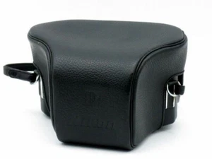 Nikon Leather Camera Case Black for Nikon F SLR Film camera Excellent from Japan - Picture 1 of 3