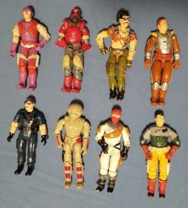 Vintage 1987-88 G.I. Lotto di 8 figurine Joe Action Figure (Hasbro, 87-88) - Foto 1 di 24