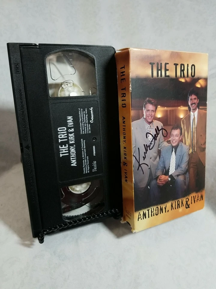 The Trio by Anthony Kirk & Ivan - Signed by Kirk Tally! RARE Southern Gospel - Image 1 of 2
