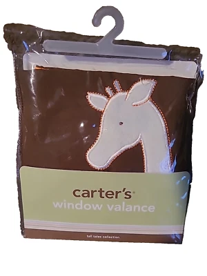 Cenefa de ventana cortina carters cuentos altos jirafa niño dormitorio animales decoración zoológico Foto 1 de 3