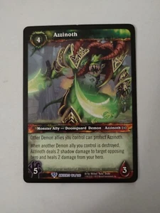 World of Warcraft WoW TCG - Azzinoth - War of the Ancients Rare LP - Bild 1 von 2
