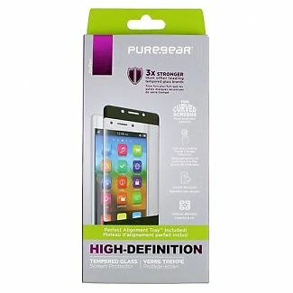 SAMSUNG GALAXY J3 2017 PUREGEAR TEMPERED GLASS WITH INSTALL TRAY HD CLARITY - Image 1 of 1