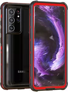 Für Samsung Galaxy S21 Wasserdichte Hülle S21+, S21 Ultra 5G Plus Displayschutz - Bild 1 von 11