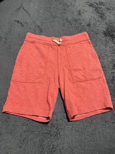Crewcuts Boys Pull On Textured Shorts. Salmonish Pink . Size 6/7 VGUC - Picture 1 of 6
