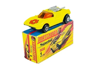 Matchbox Lesney Superfast MB1 Flower Mod Rod w/H Box - Image 1 of 4