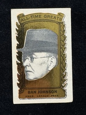 1963 Bazooka All-Time Greats Card #16 BAN JOHNSON - Image 1 of 4