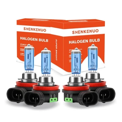 Lâmpada de halogênio H11+H11 para Chrysler Town & Country 2008-16 farol alto/baixo - Imagem 1 de 4