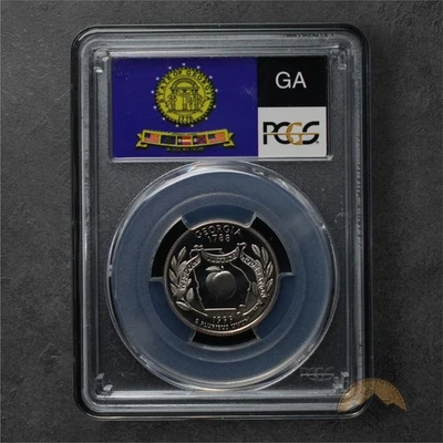 1999-S Proof Georgia State Quarter 25C - PCGS PR70 DCAM - San Fransisco - Image 1 of 2