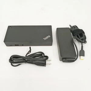 Lenovo ThinkPad Universal USB-C Dockingstation Gen2, schwarz, Typ: 40AS 20V 4,5A - Bild 1 von 10