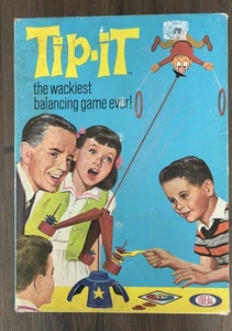 Vintage 1965 Ideal Toys Tip-It Game The Wackiest Balancing Game Ever Complete - Picture 1 of 8