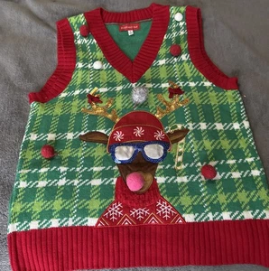 Blizzard Bay Christmas Sweater Best Size Small Embellished - Picture 1 of 3