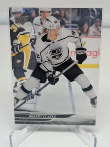 2024-25 Upper Deck Series 2 #89 Brandt Clarke Clear Cut Los Angeles Kings - Bild 1 von 2