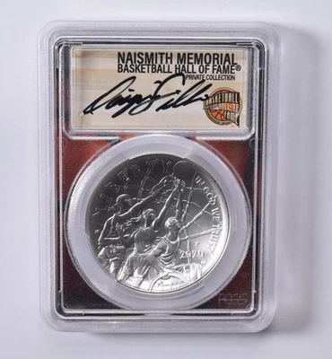 MS70 2020-P DOMINIQUE WILKINS Basketball HOF Commemorative Dollar PCGS *4309 - Image 1 of 4