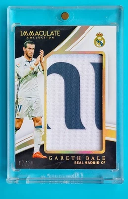 2017 Immaculate Real Madrid Gareth Bale sponsor Patch 7/10 - Image 1 of 2