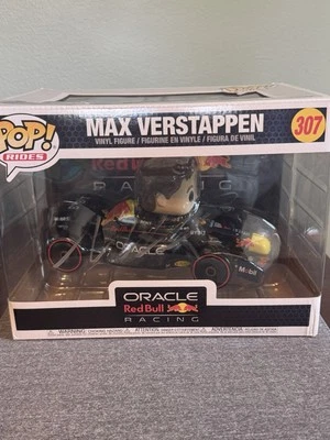 MAX VERSTAPPEN SIGNED RED BULL RACING FORMULA 1 F1 FUNKO! RIDES #307 BECKETT COA - Image 1 of 4
